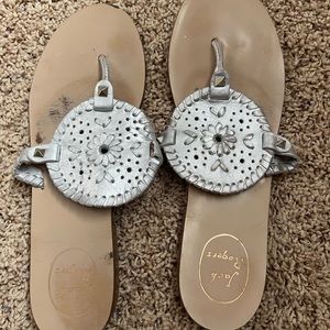 Silver Jack Roger’s sandals